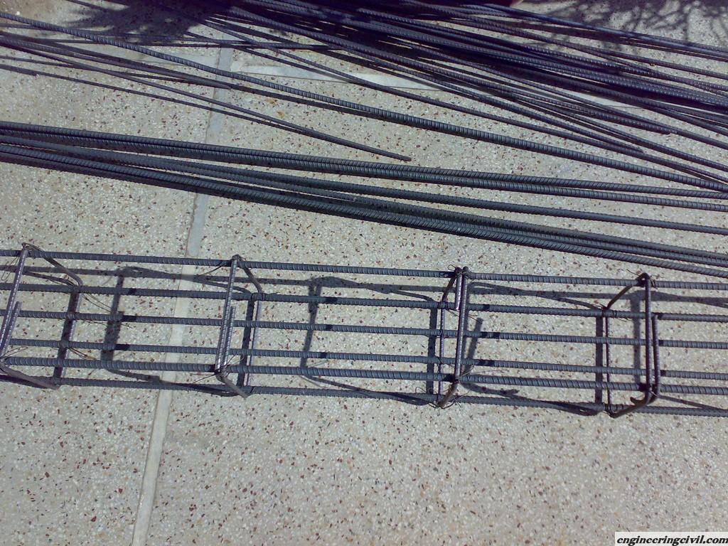 Beam And Steel Bars
