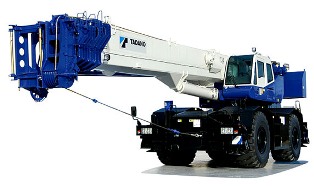 Rough terrain crane picture