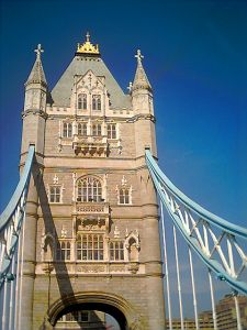 Crossing Over,Tower Bridge, London, England