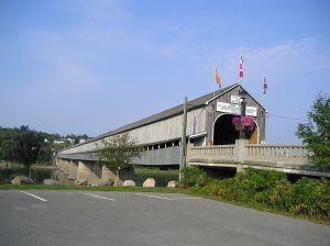 Hartland Bridge, New Brunswick, Canada