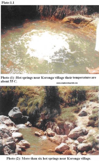 hot springs near koronga