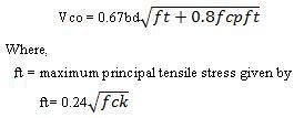 Calculation of Section un- cracked in flexure