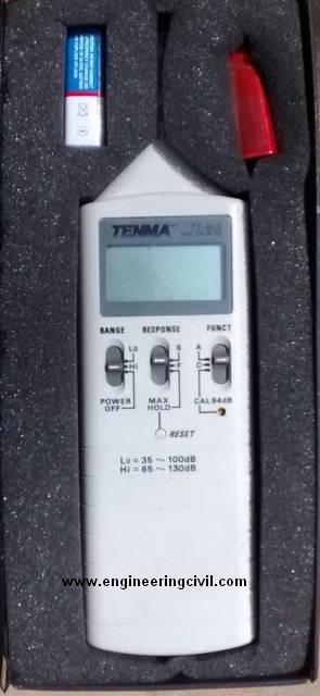 Figure 2 Sound Meter Lite (Version 1.6.1[from Smart Tools]