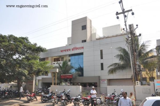Figure 4.3 Hospital building at baramati1