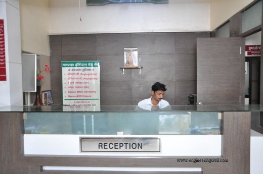 Figure 4.3 Hospital building at baramati2