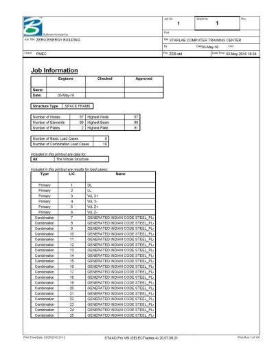 Staad-Pro-Analysis