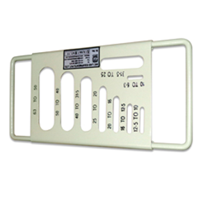 Flakiness Index Metal Gauge