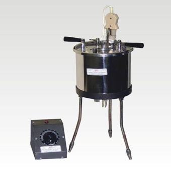 Saybolt Viscometer to determine viscosity of bitumen