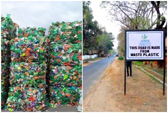 plastic road india