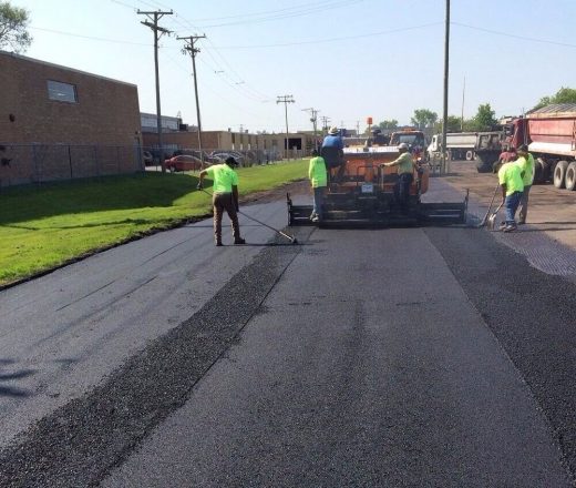 Road resurfacing