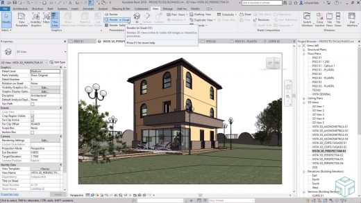 Revit user interface