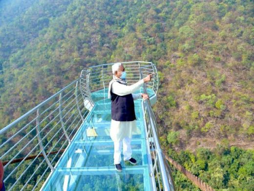 Glass Bridge in Rajgir, Bihar