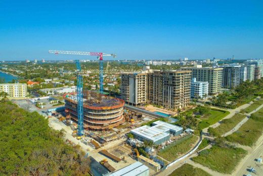 Construction of a new building nearby