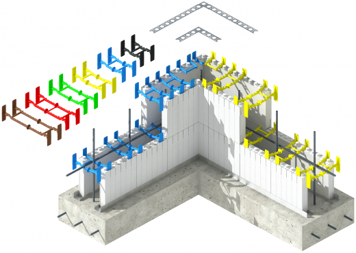 Insulating concrete forms