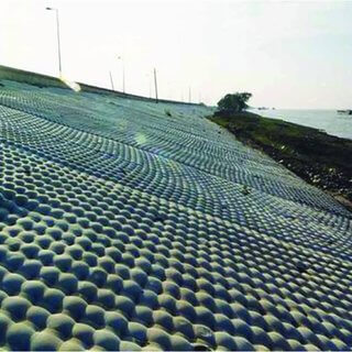 Geosynthetics used in River Bank Protection