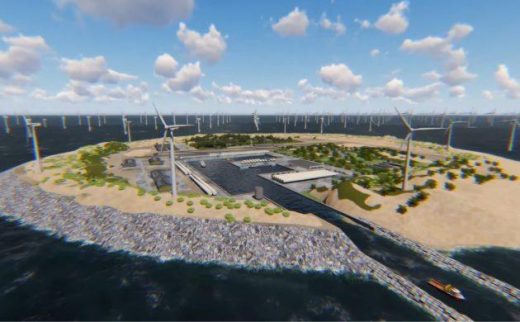 Fig 1: Denmark’s future Energy Island in North Sea