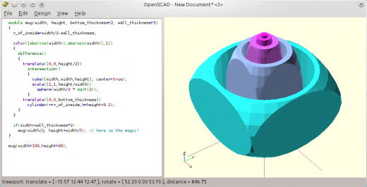 Fig 12- Documentation using OpenSCAD