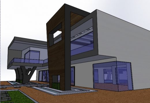 Fig 2- Building design using SolidWorks