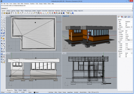 Fig 7- Rhino Workstations