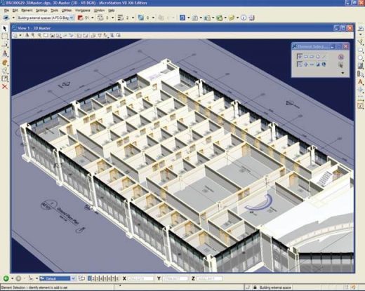 Fig 8- MicroStation V8 XM overview