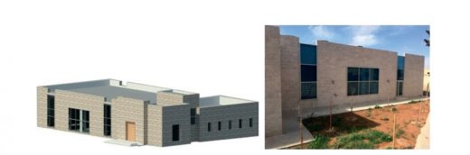 Fig 9- Ras Alain Multipurpose Hall Exterior