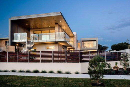 Fig 1: Glass railing in home
