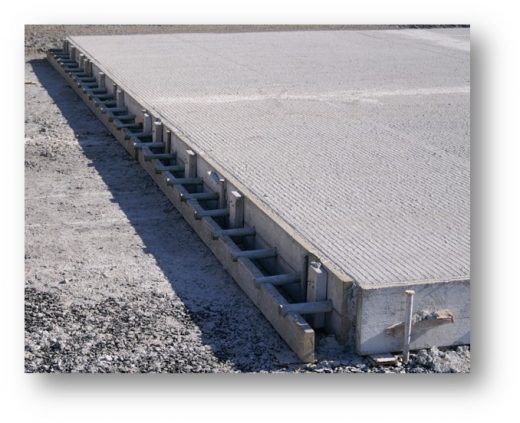 Fig 1: Transverse construction joint