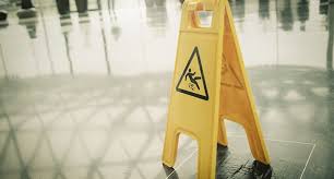 Wet floor signboard