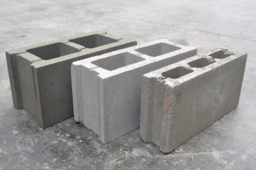 Fig 2: Hollow Concrete Blocks