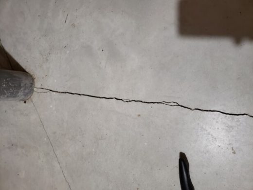 Fig 3 Expansion Concrete Crack