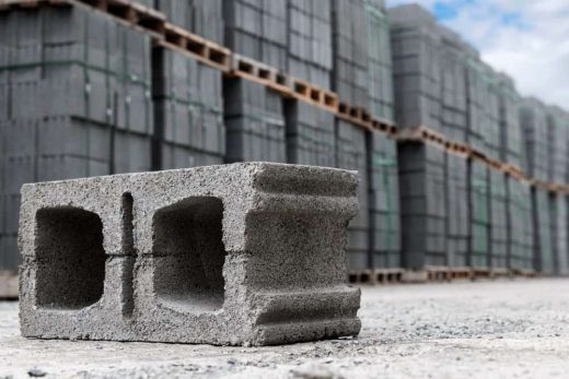 Fig 4: Concrete Corner Blocks