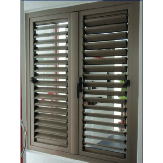 Fig 9- Louvered Windows