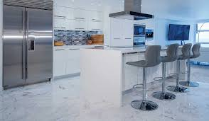 Fig1: White Marble Flooring