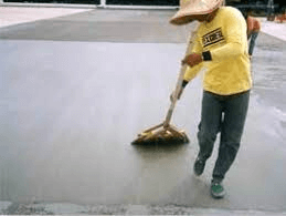 Fig 2 Broom Concrete Finishes
