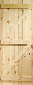 Fig 21 Battened, Ledged, and Braced Door