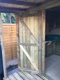 Fig 23 Battened, Ledged, and Braced Door