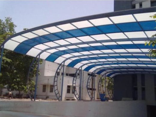 Fig- 5 -Fiber Reinforced Plastic Roofing Sheets