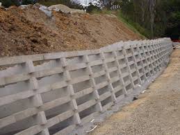 Fig 7 Crib Retaining Wall