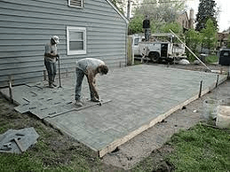 Fig 7 Stamped Concrete