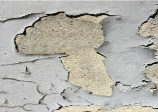  Flaking in Plaster Courtesy
