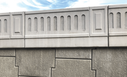  Paneled Parapet Wall