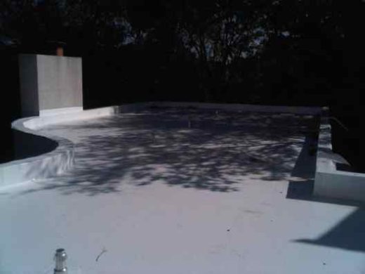 Curved Parapet Wall