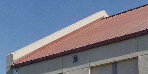 Sloped Parapet Wall