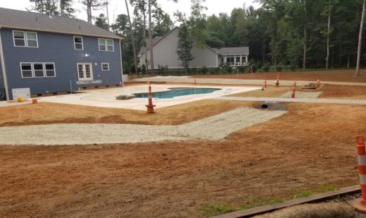 Grading Drainage